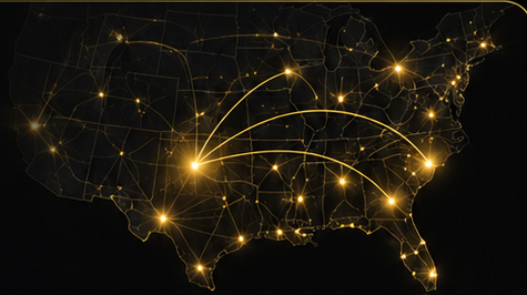United States referral network map